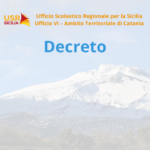 Decreto di nomina per l’individuazione del componente esterno nel Comitato di valutazione per svolgimento lezione simulata (art. 5 c.8 del D.L. n. 44/2023)