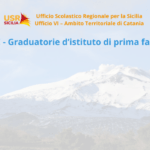 Graduatorie a esaurimento – Avviso apertura funzioni istanze inserimento/aggiornamento I fascia Graduatorie d’ Istituto.